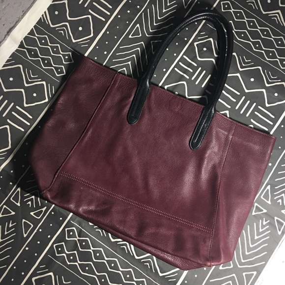 Autograph Handbags - Autograph Genuine Leather Tote/Shoulder Bag